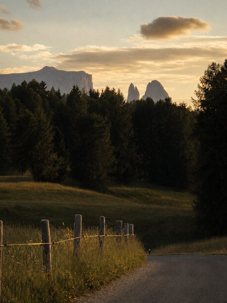 Seiser Alm during the EUROPE BY CAR Dolomites road trip